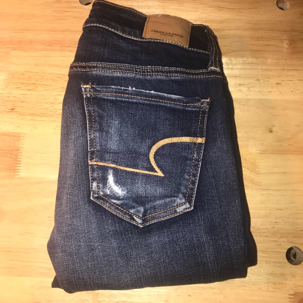 NWOT AE Destroyed Super Low Jegging 0R